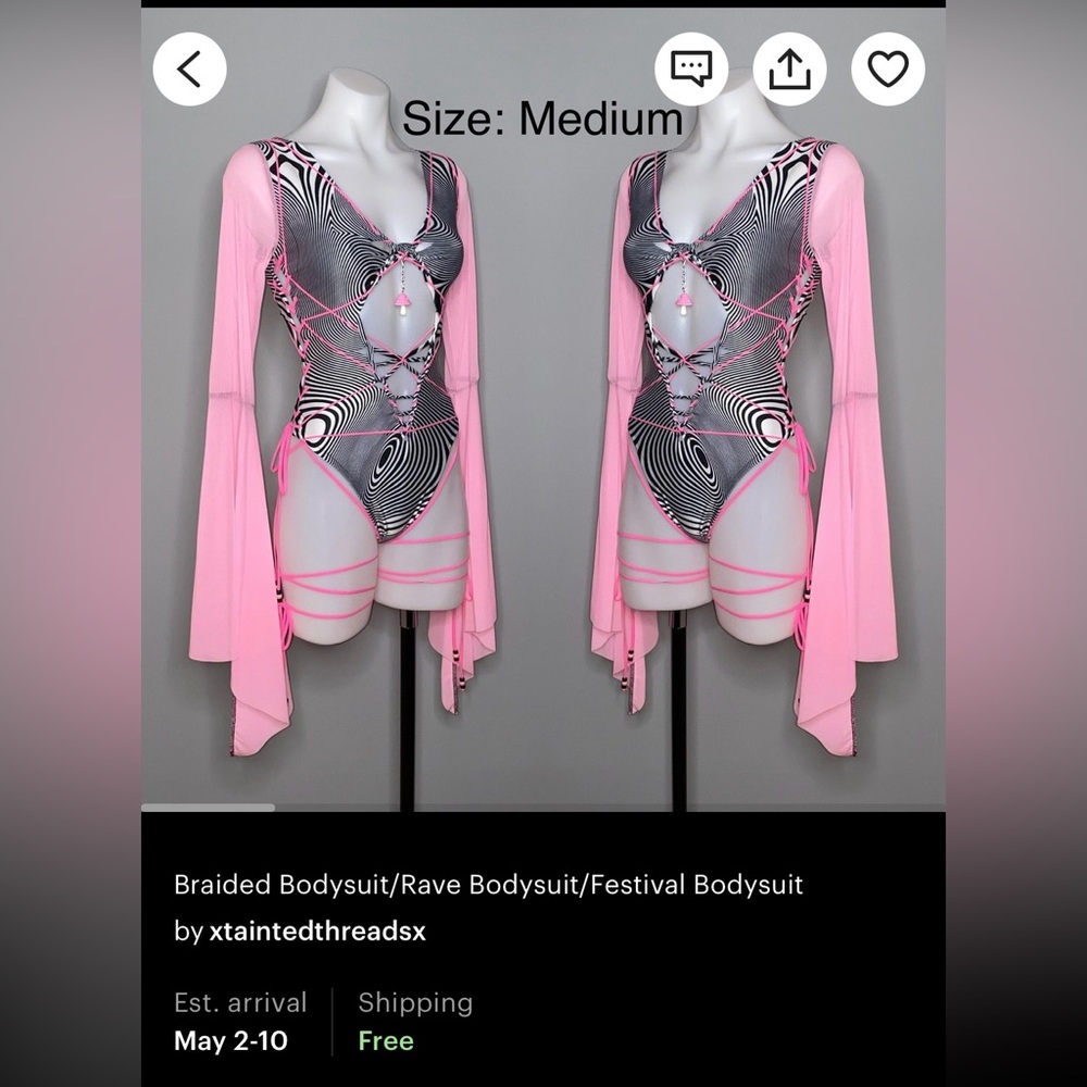 xTAINTEDTHREADSx bodysuit